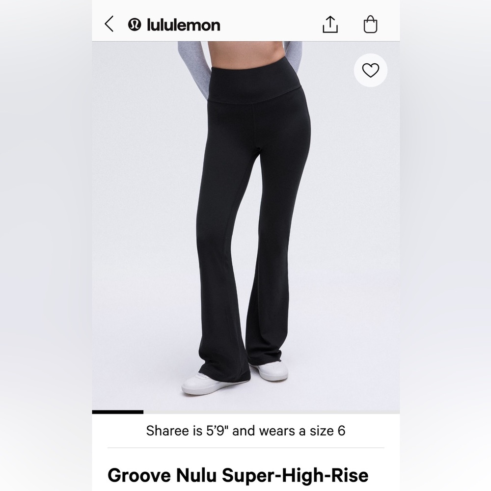 Black Women's bell bottom leggings